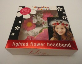 Flowers Headband Light Girl Flash in Dark Beauty Party Birthday Hair Accessories - £6.79 GBP