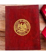 New Mexico Territory Tobacco Leather Premium 1910&#39;s Red Leather Tobbaciana - $25.46 CAD