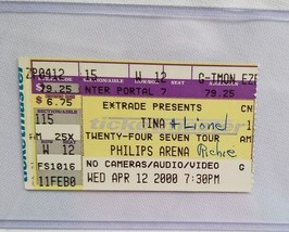 TINA TURNER - VINTAGE 2000 CONCERT TOUR TICKET STUB - $10.00