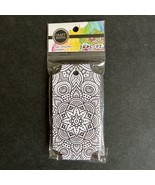Craft Smith Hanging Tags Package of 24 Black on White Star Pattern NEW - $12.56 CAD