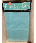 Paper Gift Bags Blue (12 PCS) 4 5/8&quot; X 8 5/8&quot; X 2 7/8&quot; *NEW* jjj1 - $7.99