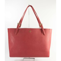 Tory Burch Kir Red Leather York Buckle Tote DEFECT NWT - £130.02 GBP