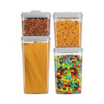 Food Storage Containers, Pop Airtight Food Storage Containers With Lids For Kitc - £53.54 GBP