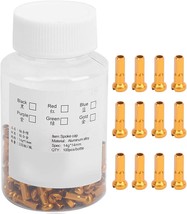 Bicycle Spoke Nipples From Gototop, Gub 100 Pcs\. Aluminum Alloy Spoke C... - $31.97