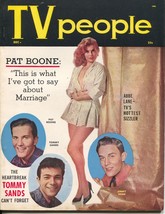 TV People 12/1957-Atlas-Abbe Lane-Jimmy Dean-Tommy Sands-Dennis Hopper-VG - £81.91 GBP