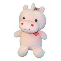 Pink Plush Unicorn Hearts Animal Adventure Stuffy Stuffed Animal - £12.83 GBP