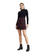 Women Skirt Black Label by Evan-Picone Plaid Womens Suit Skirt Size 14 Red - $452.37 MXN