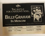 Billy Graham Special Vintage Tv Guide Print Ad In Moscow  TPA25 - £4.66 GBP