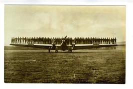 Junkers G-23 People Standing on the Wing Load Test 1924 Real Photo Postcard - $74.17