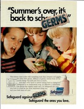 1993 Safeguard Magazine Print Ad Summers Over Back To Germs Soap Adverti... - £11.45 GBP