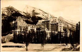 Rare Antique Byron Harmon Canadian RPPC- Cpr Hotel, Banff, Alberta, Canada BK65 - £7.78 GBP