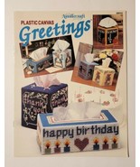 THE NEEDLECRAFT SHOP GREETINGS PLASTIC CANVAS #89PH3 1989 BY MICHELE WILCOX - £5.49 GBP
