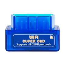 Mini ELM327 OBD2 WiFi Scanner Code Reader Auto Diagnostic Tool - £7.86 GBP