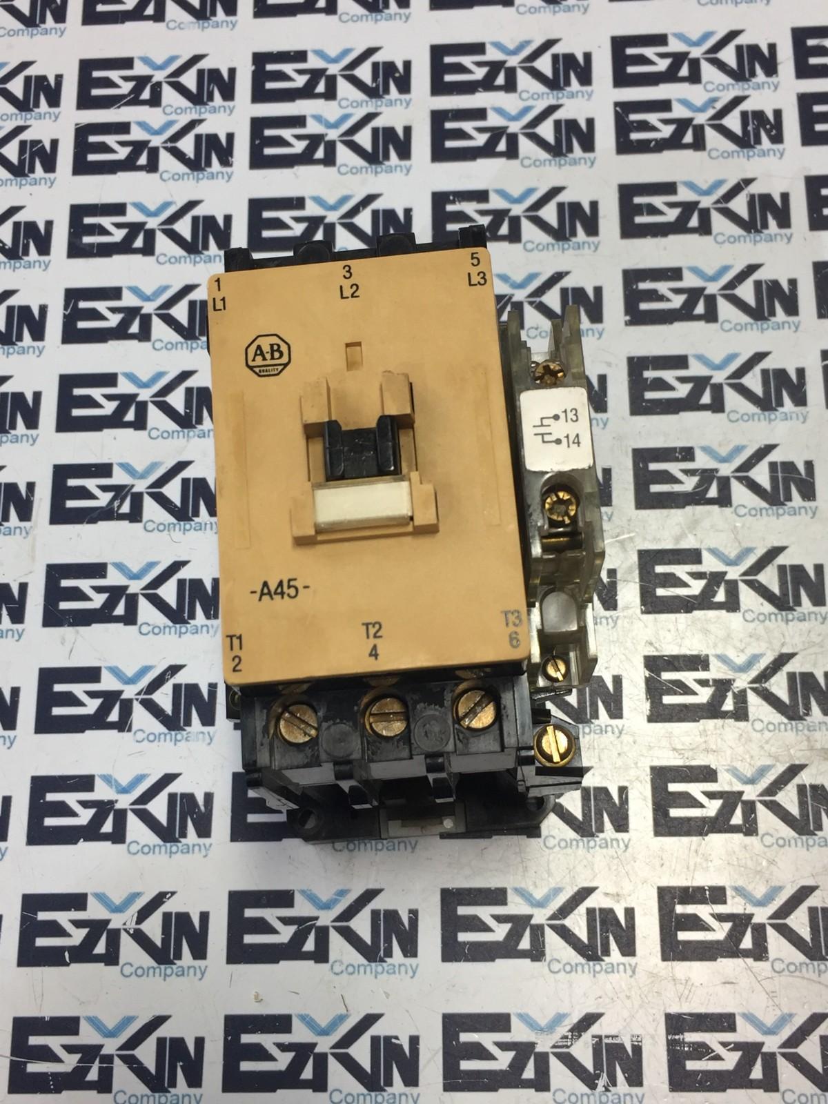 Allen-Bradley 100-A45N*3 Contactor 120V Coil  - $45.00