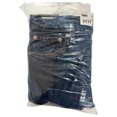 Levis Jeans Womens 32 Blue Ribcage Bell High Rise Flare Wide Leg Denim 70s Boho Item image 12