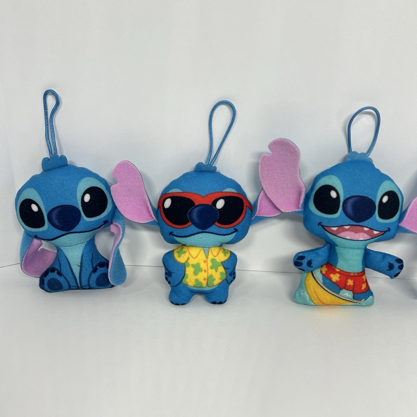 Lilo And Stitch Hangtag Plush Lot Of 5 Mcdonalds Disney Ornament Keychain Item image 2
