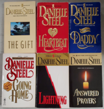 Danielle Steel The Gift Heartbeat Daddy  Lightning Answered Prayers Going Hom x6 - £13.41 GBP