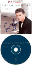 Craig Morgan signed 2002 I Love It Album Cover Booklet w/ CD &amp; Case- JSA #GG0828 - £35.84 GBP