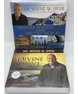 Set Of 2 NEW Wayne Dyer CD-Divine Love &amp; DVD Modern Wisdom Ancient World - £14.57 GBP