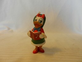 Daisy Duck Singing Carols Disney Character Christmas Ornament from 1987 - £15.73 GBP