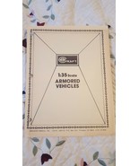 Vintage Mini Craft 1:35 Armored Vehicles Pamphlet/Flyer/Insert - $9.79