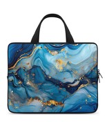Blue Marble Print Laptop Bag Neoprene (Multiple Sizes)  - $580.77 MXN