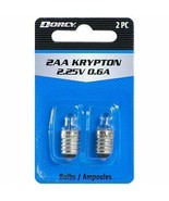 Dorcy 2AA-2.25-Volt, 0.6A Krypton Replacement Bulb, 2-Pack (41-1664) - £11.79 GBP