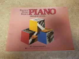 Bastien Piano Basics Primer (1985, Paperback)-Colorful Kiddie Illustrations - $6.76