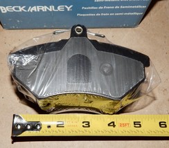 Disc Brake Pad Set Front Beck/Arnley 087-1536 Volkswagen Semi-Metallic N... - $13.99