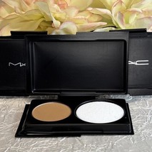 MAC 2x Studio Fix Powder Plus Foundation NC50 wSponge .05ozEa Makeup Tra... - $9.85