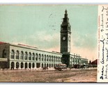 Union Ferry Depot San Francisco California CA UNP UDB Postcard W12 - $2.92