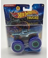 Monster Jam Shark Wreak Truck Crushed Car Beast Bashers 5/6 New Package ... - $12.87