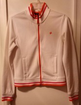 Pre-Owned Women’s White &amp; Orange South Pole Track Jacket (Sz M) - £9.34 GBP