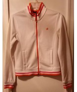 Pre-Owned Women’s White &amp; Orange South Pole Track Jacket (Sz M) - £9.39 GBP