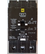 Square D EDB34060 60 Amp 3 Pole 277/480V Circuit Breaker Fast Free Shipping - €103,34 EUR