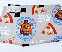 Rare Five Nights At Freddy&#39;s FNAF Full Flat Bed Sheet Franco Manufacturing - $35.02 CAD