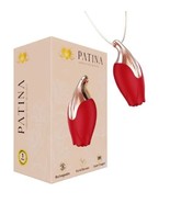 Patina Rose Necklace Red - $39.95