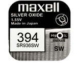 Maxell Watch Battery Button Cell LR41 AG3 192 30 Batteries, Hologram Pac... - $12.90