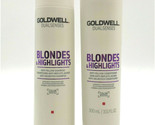 Goldwell Blondes &amp; Highlights Anti-Yello Shampoo &amp; Conditioner 10.1 oz Duo - $29.65