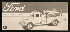 1999 First Gear 1951 Ford Pumper Texaco Fire Chief 19-2319 - 1:34 Scale - £44.05 GBP