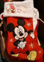 Disney Mickey Mouse Christmas Stocking New! - £7.89 GBP