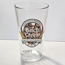 Grand Teton Brewing Co. Bitch Creek ESB Beer Glass 16oz 5 7/8&quot; Tall - $10.36