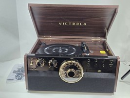 Defective - Victrola Signature Bluetooth, FM, CD, Cassette 7-in-1 Turntable - $830.88 MXN