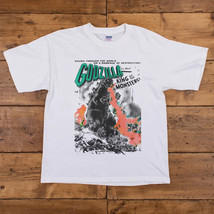 Godzilla White Unisex T-shirt - $20.00+