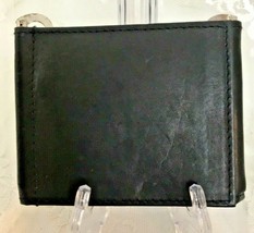 Unisex Leather Trifold Organizer Wallet 3 1/4&quot; x 4 1/4&quot; x  1/2&quot; - $18.79