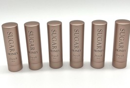 Lot/6 Fresh Tinted Lip Balm Treatment Sunscreen SPF 15 ~ Honey ~ 0.07oz x 6 READ - £25.63 GBP