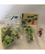 NEW Make it Blocks Green Racing Car - 214 pieces (out of box) - $247.56 MXN