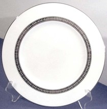 Kate Spade Lenox Noel Platinum Accent Plate 9&quot; Made In USA New - £16.95 GBP