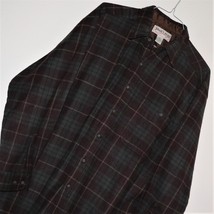 MEN&#39;S XL / EXTRA LARGE TRAILS END &#39;FLANNEL&#39;  STYLE OUTDOOR WORKSHIRT ~ G... - £17.89 GBP
