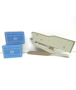 VTG ZENITH 548E Manual Metal Durable Desktop Plier Stapler &amp; Staples Ita... - £45.51 GBP